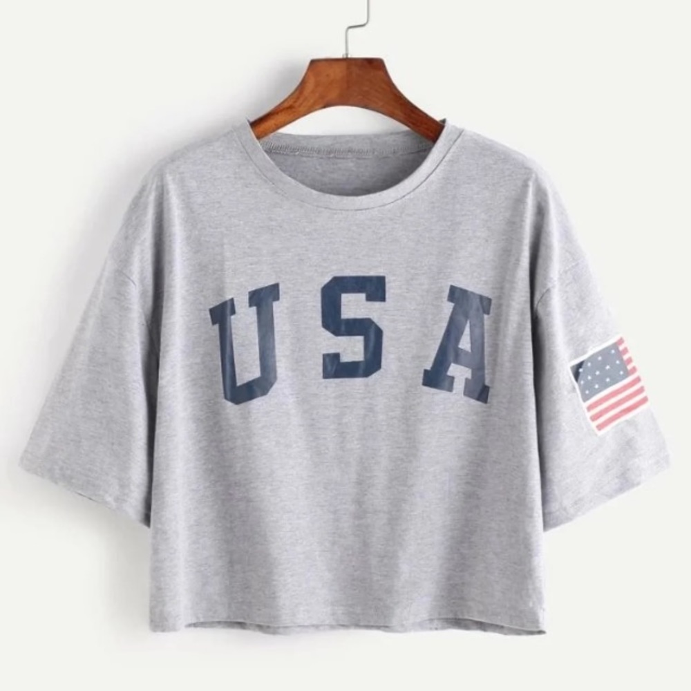 USA Grey Shirt